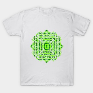 Green artistic design T-Shirt